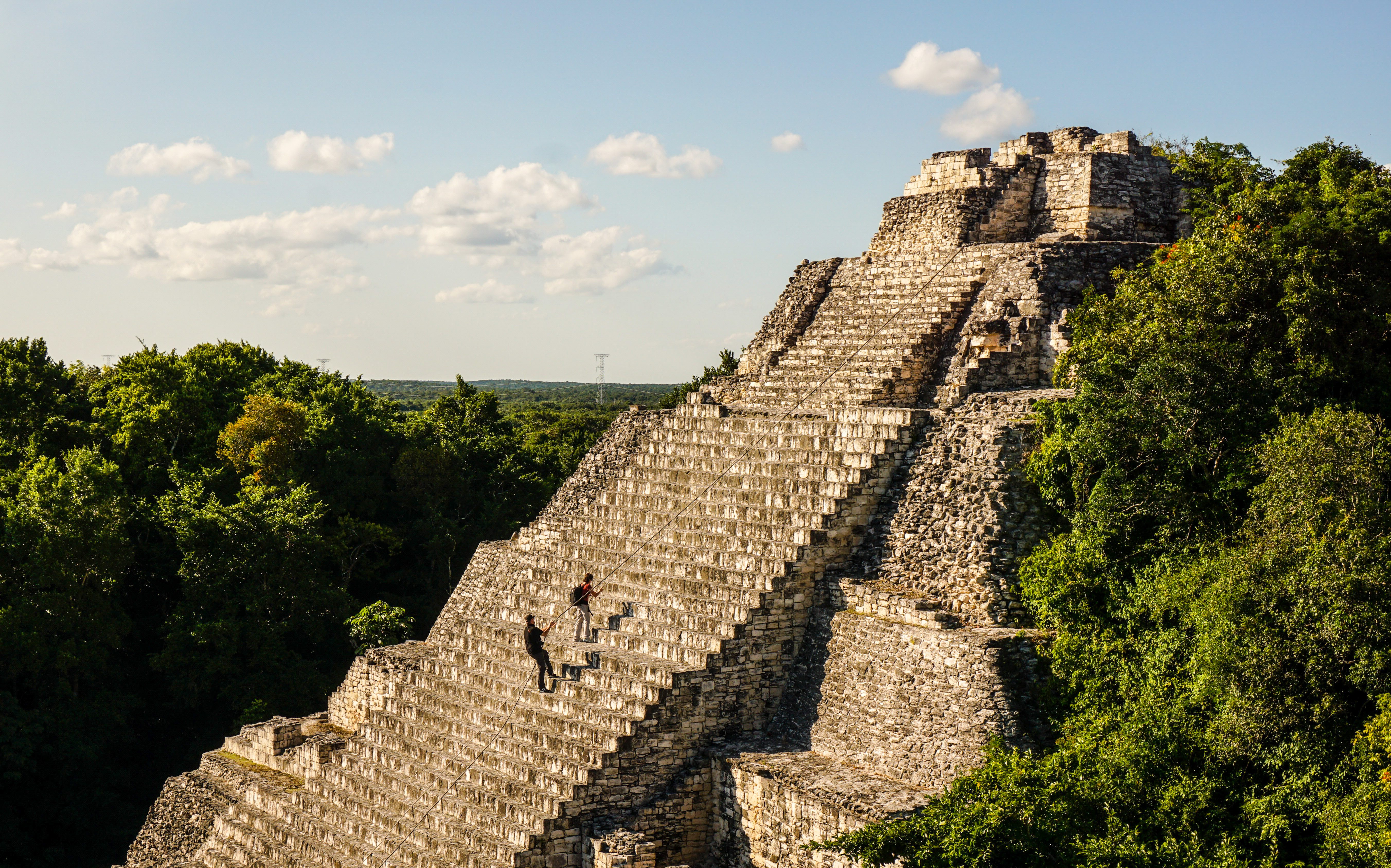 Becan Maya tempel in Mexico